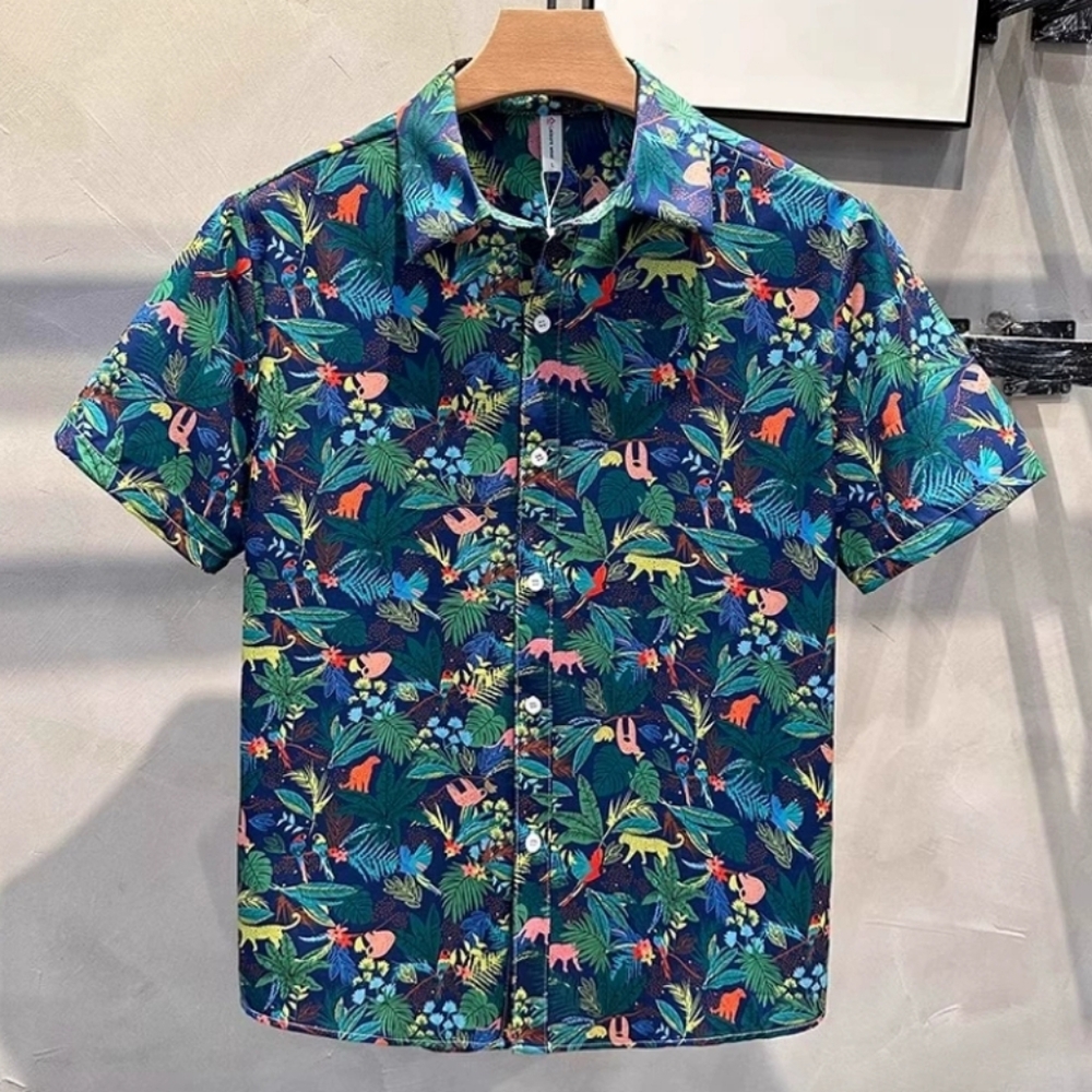 Rainforest Animal Print Shirt
